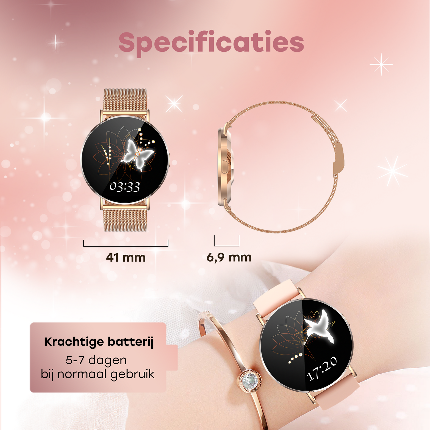 Bizoule Smartwatch Lunita