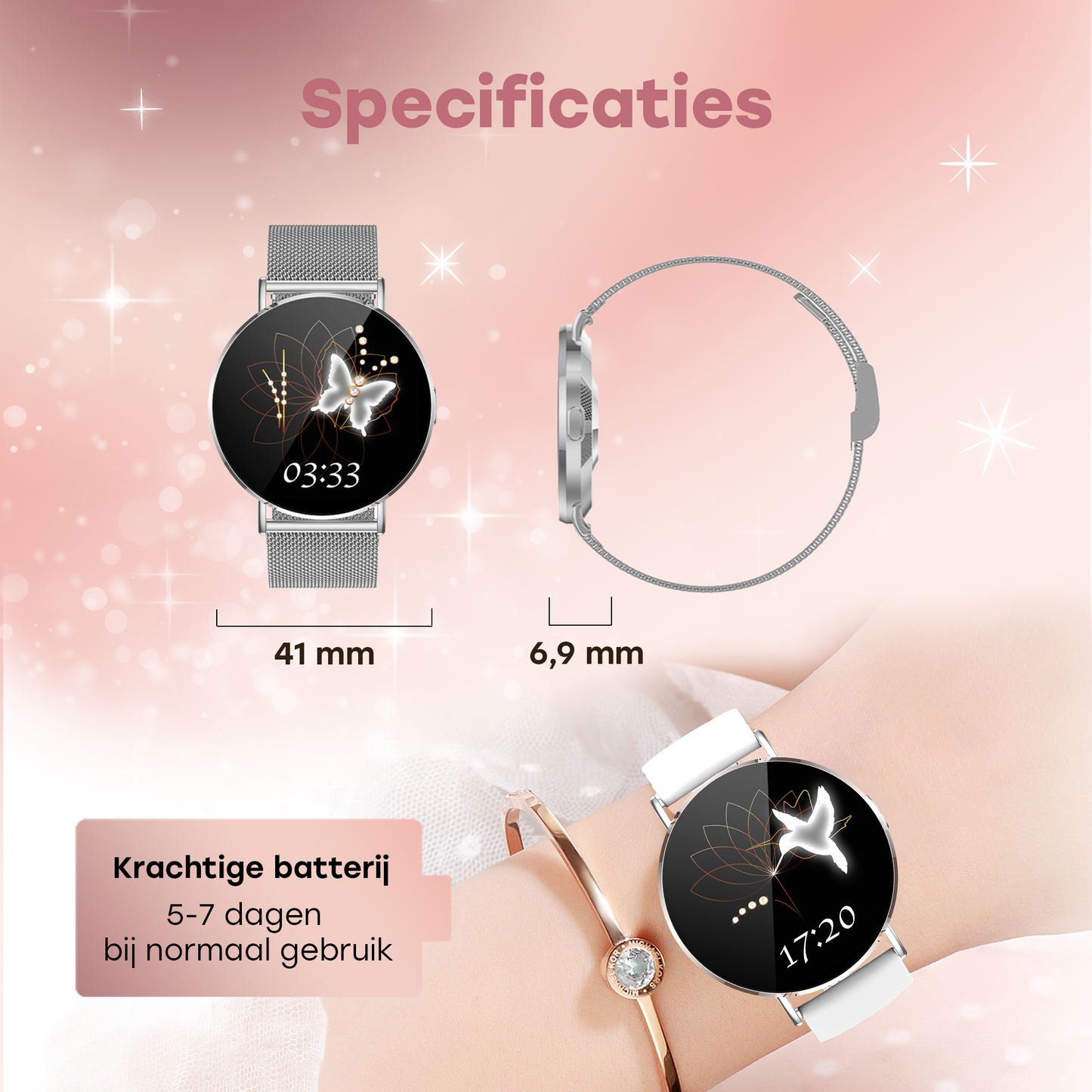 Bizoule Smartwatch Lunita